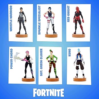 Fortnite Stampers Set of 12 – Authentic Fortnite Toppers